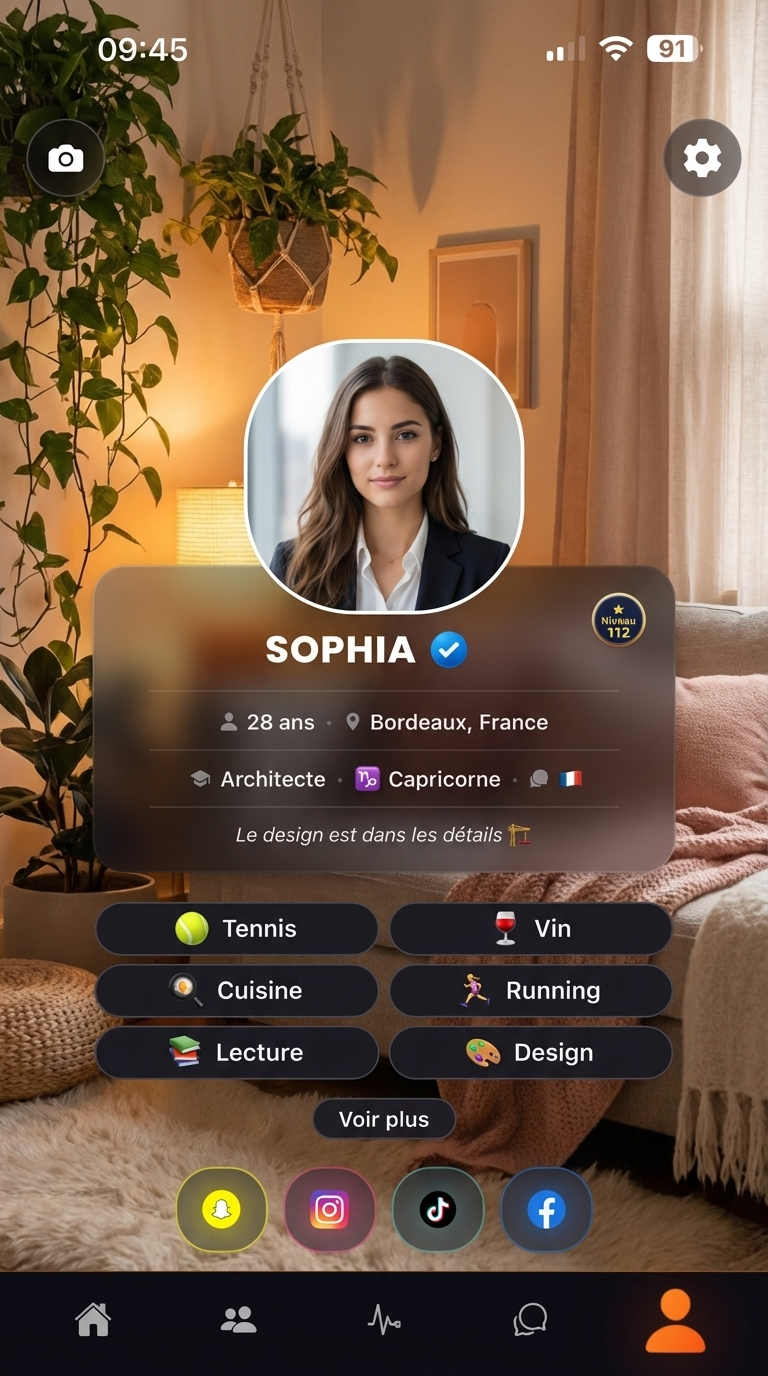 Profil personnalisé